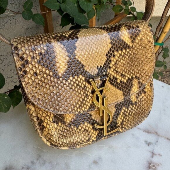 Saint Laurent Kaia Python Crossbody - Picture 3 of 16